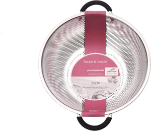 Danny Home Stainless Steel Colander with 2 Handles