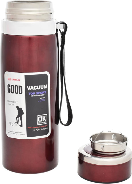 Thermos Bottel 600mL With High Quality Material Vacuum Insulated Stainless Steel with Cap