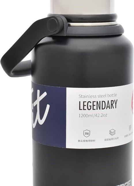 Thermos Bottel 1.2 L Vacuum Insulated Stainless Steel with Cap