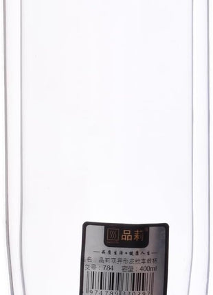 Thermos 400ml Hard Glass with Vacuum Cap