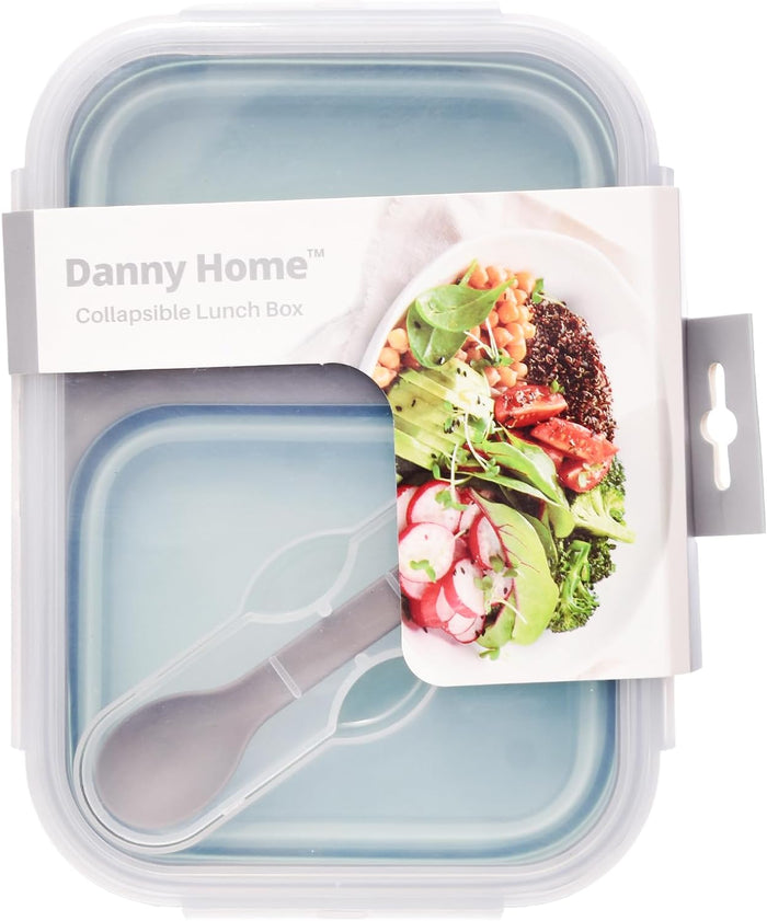 Danny Home Collapsible Lunch Box with Spoon