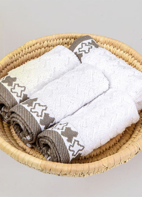 J Linens Grey Stars Mini-Set