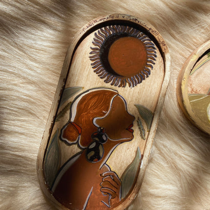 Wasl Beauty of Silence Boho Trays/Coasters