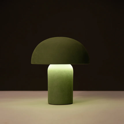 Cove Designs Truffle Velvet Table Lamp