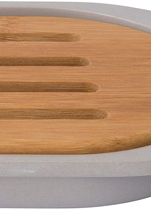 BergHoff Leo Bamboo Baguette cutting board with crumb tray