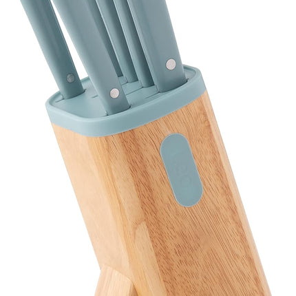 BergHoff Leo 7-pc Knife Block Set Slate