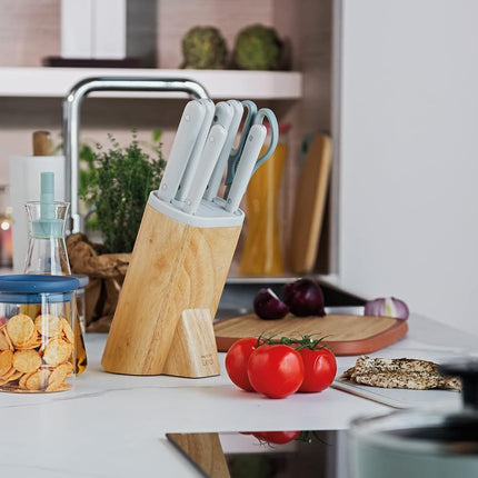 BergHoff Leo 7pc Knife Block set Spirit