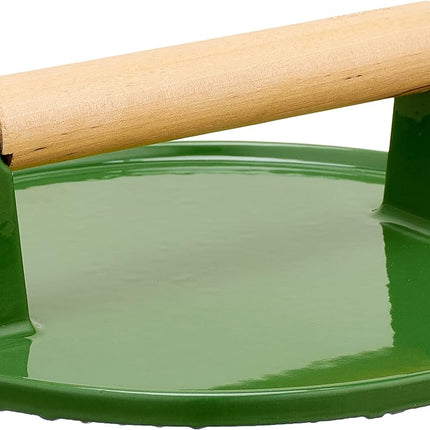 BergHoff Ron Cast Iron Steak Press Green 23cm