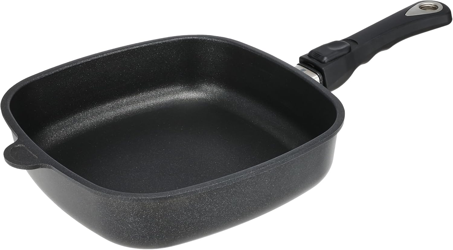 First Titanium Deep Square Pan with Removable Handle, 24 x 24 cm