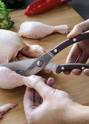 BergHoff Essentials Poultry Shears with Dark Wooden Handle