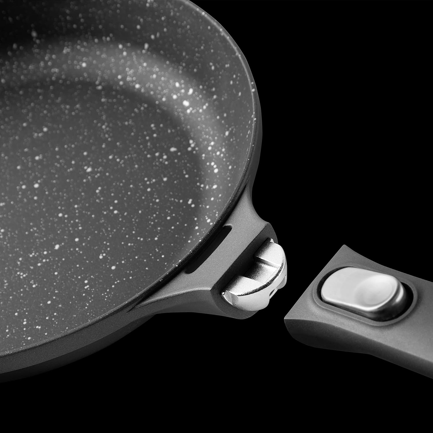 BergHoff Gem Frying Pan with Detachable Handle Black 28 cm