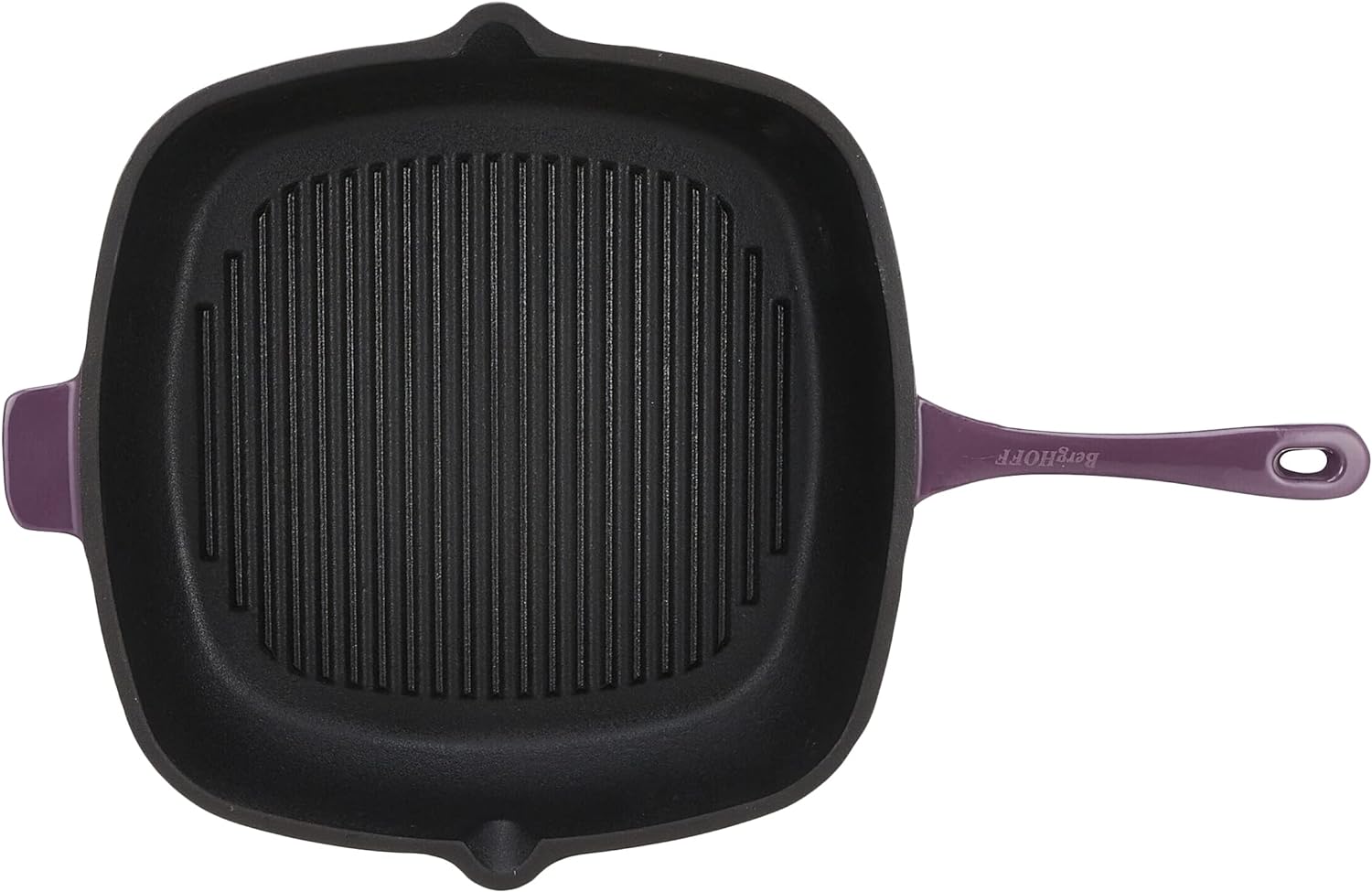 BergHoff Ron 29cmx29cm Cast Iron Grill Pan Purple