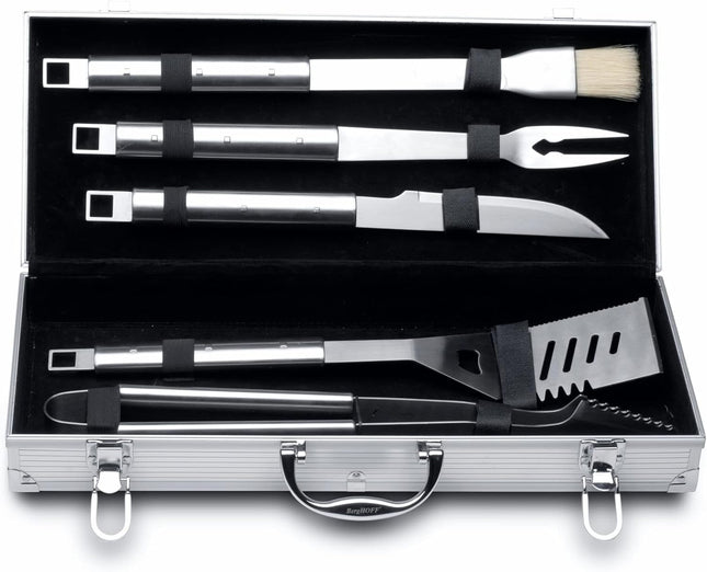 BergHoff Essentials 6pc BBQ set alu case Cubo
