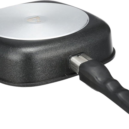 First Titanium Deep Square Pan with Removable Handle, 24 x 24 cm