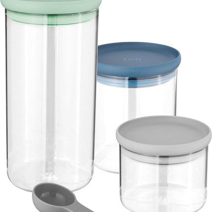 BergHoff Ron 3 Pcs Set Glass Food Containers