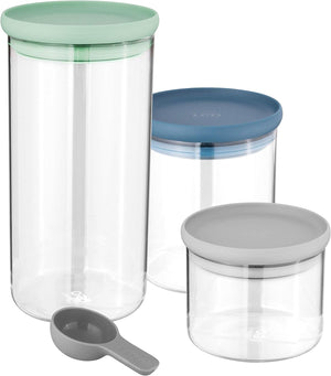 BergHoff Ron 3 Pcs Set Glass Food Containers