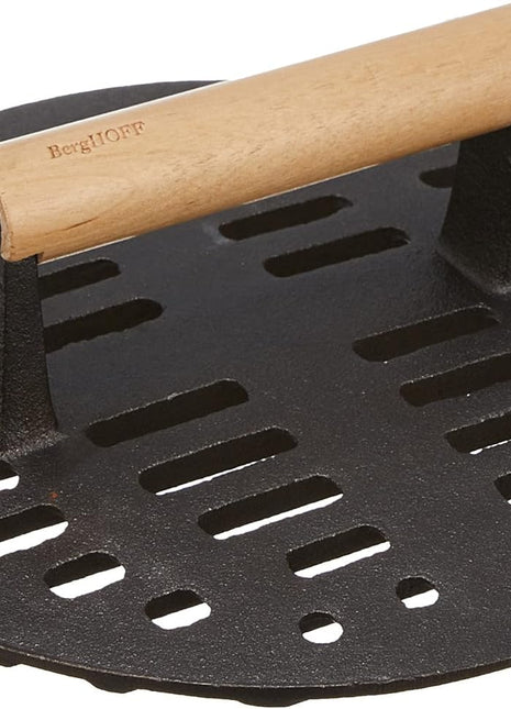 BergHoff Ron Cast Iron Slotted Steak Press 23cm