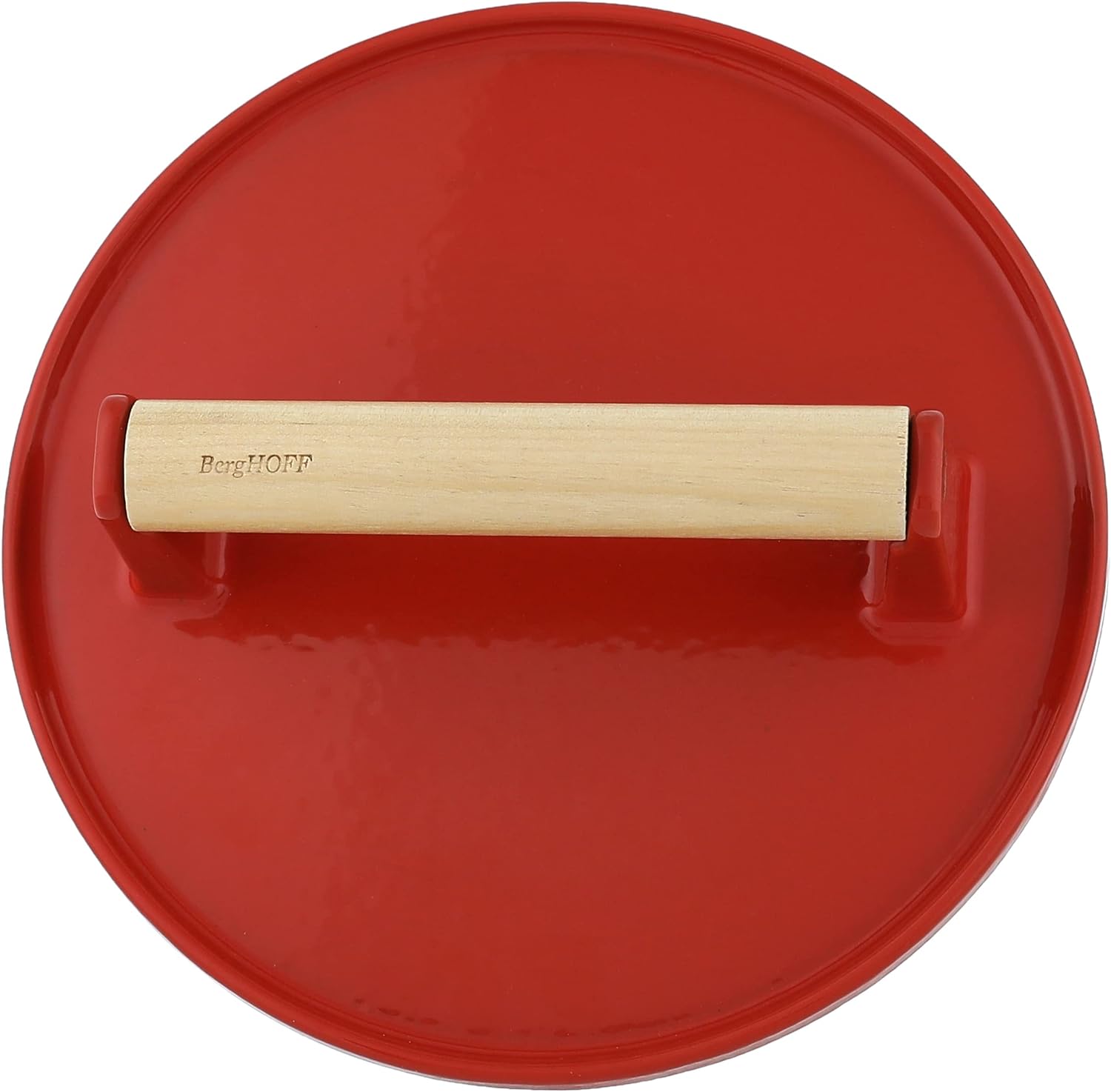 BergHoff Ron Cast Iron Steak Press Red 23cm