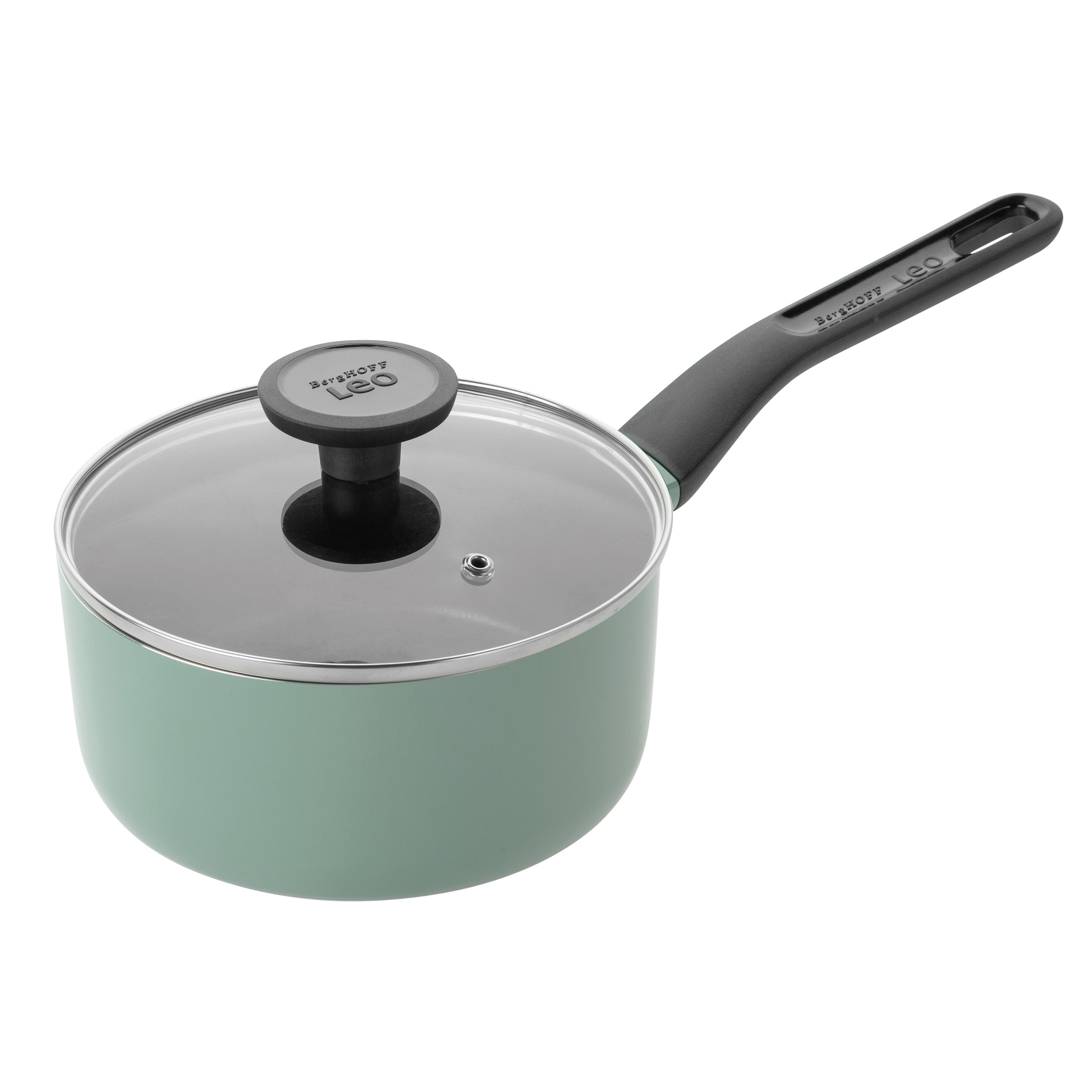 BergHoff Leo Covered Saucepan Sage 18 cm - Leo