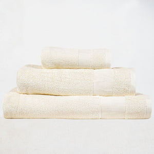 J Linens Off White Original Towel Set