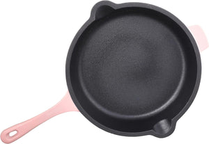 BergHoff Ron 27cm Cast Iron Fry Pan Pink