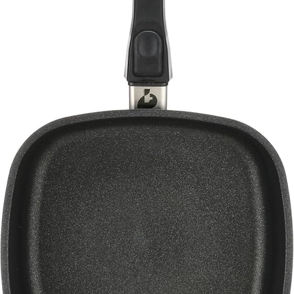 First Titanium Deep Square Pan with Removable Handle, 24 x 24 cm