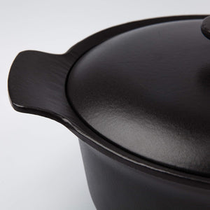 BergHoff Ron Covered stockpot cast iron black 24 cm