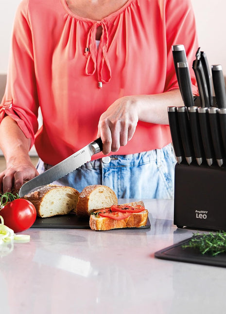 BergHoff Leo Bread Knife 20cm Graphite