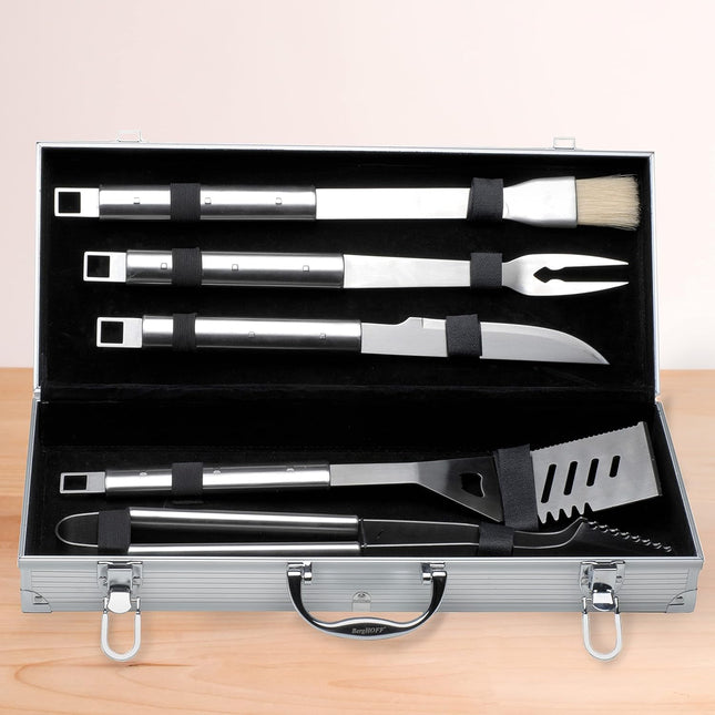 BergHoff Essentials 6pc BBQ set alu case Cubo