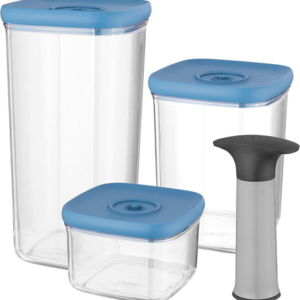 BergHoff Leo 4 Pcs Set Vacuum Food Containers