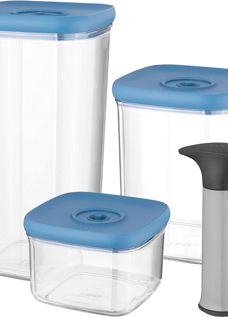BergHoff Leo 4 Pcs Set Vacuum Food Containers