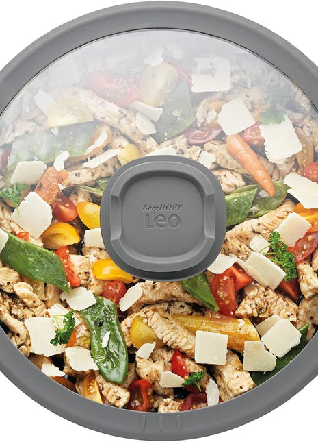 BergHoff Leo Covered Stockpot Stone 24x11cm