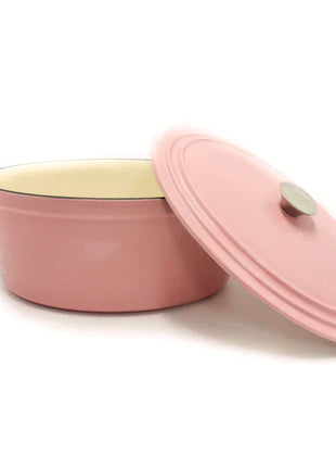 BergHoff Ron 21cm Cast Iron Round Dutch Oven Pink