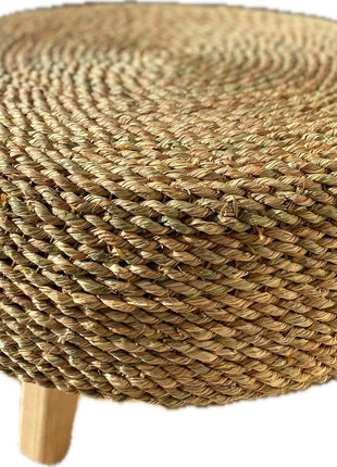 Handmade Khoos Pouf with Legs