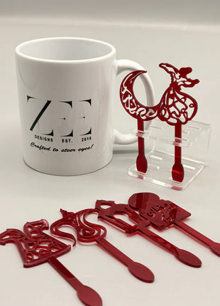 Zee Designs Plexi Glass Ramadan Decorative Adornments