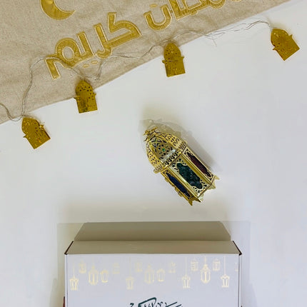 J Linens Ramadan Box Stars Hand Towel