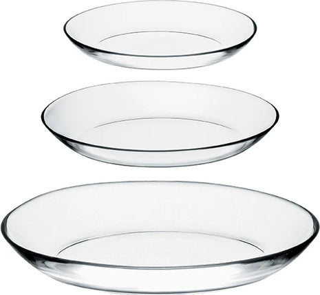 Pasabahce Invitation Oval Serving Set - 3 Pieces