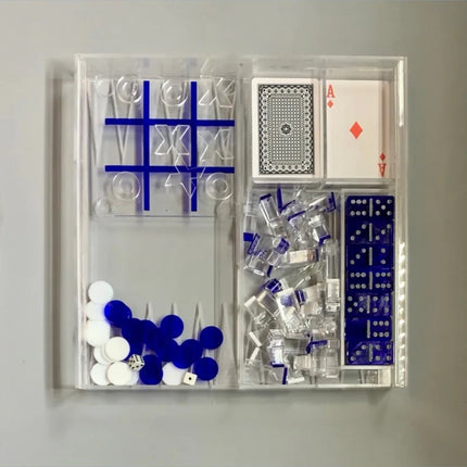 Zee Designs Plexiglass 5-in-1 Game Box