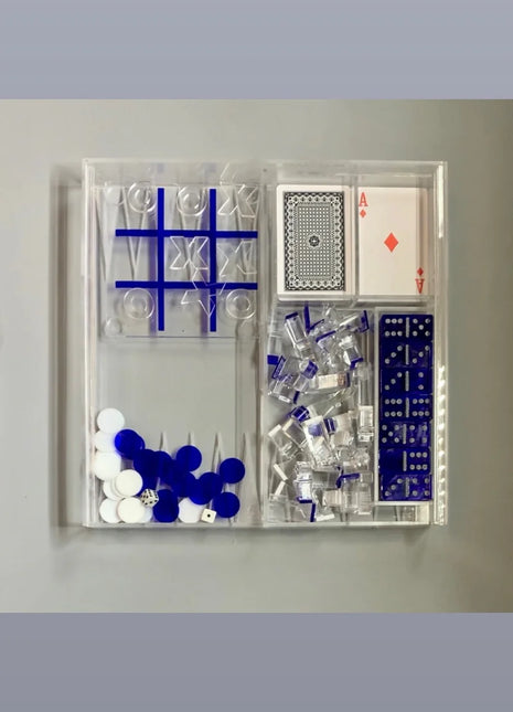 Zee Designs Plexiglass 5-in-1 Game Box