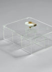 23L*16W*7H / Beige/White Knob