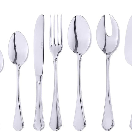 Abert Vintage Cutlery Set - Silver, 77 Pieces
