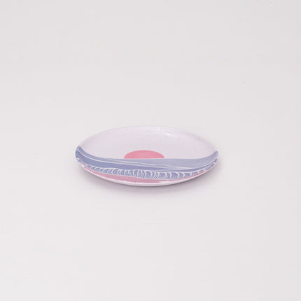 Bright Designs Melamine Small Plate Set of 6 (D 18cm) Wave (Summer Collection)
