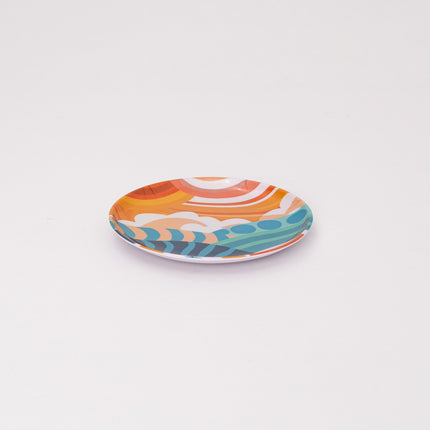 Bright Designs Melamine Small Plate  Set of 6 (D 18cm) AI (Summer Collection)