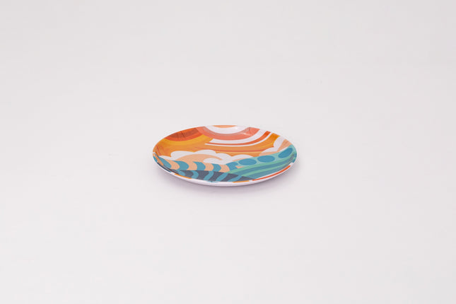 Bright Designs Melamine Small Plate  Set of 6 (D 18cm) AI (Summer Collection)
