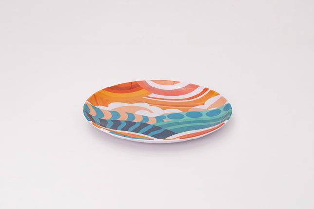 Bright Designs Melamine Dinner Plate Set of 6 (D 22cm) AI