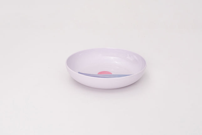 Bright Designs Melamine Deep Dish Set of 6 (D 22cm H 5cm) Wave (Summer Collection)