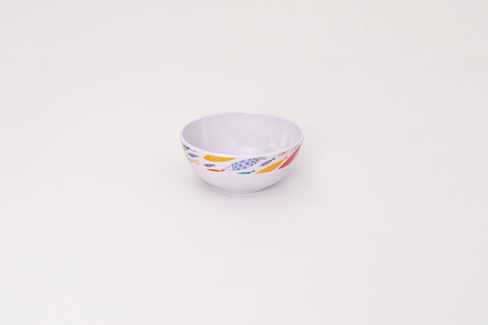 Bright Designs Melamine Bowl Set of 6 (D 14cm H 6cm) Fish'n'fish (Summer Collection)