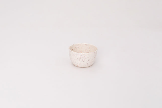 Bright Designs Melamine Bowl Set of 6 (L 14cm H 5cm) Creamy with Brown (Summer Collection)