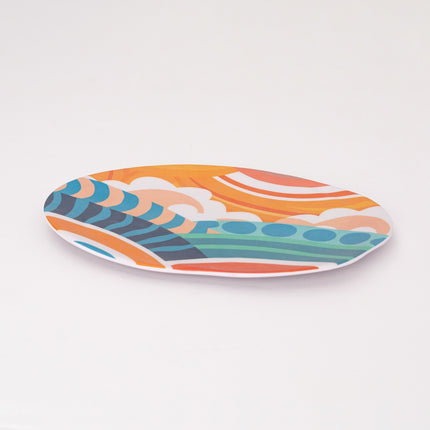 Bright Designs Melamine Matt Dinner Plate Set of 6 (30 cm ) AI (Summer Collection)