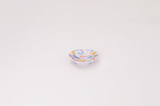 Bright Designs Melamine Matt Dip Bowl Set of 2 (10cm) Fish'n'fish (Summer Collection)